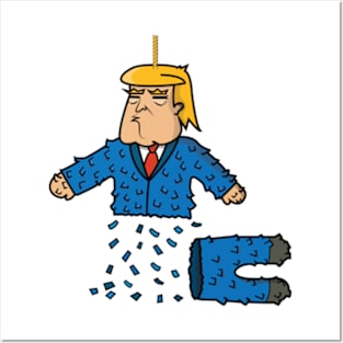 Trump Pinata Posters and Art